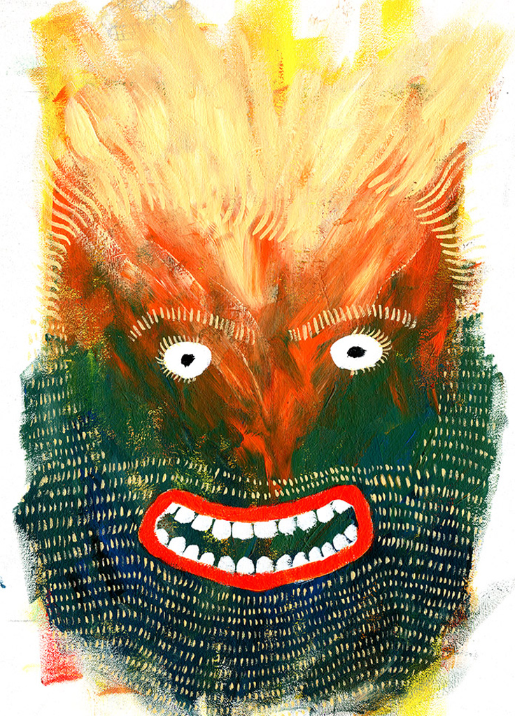 crazy head - Opera di Ana Benaroya