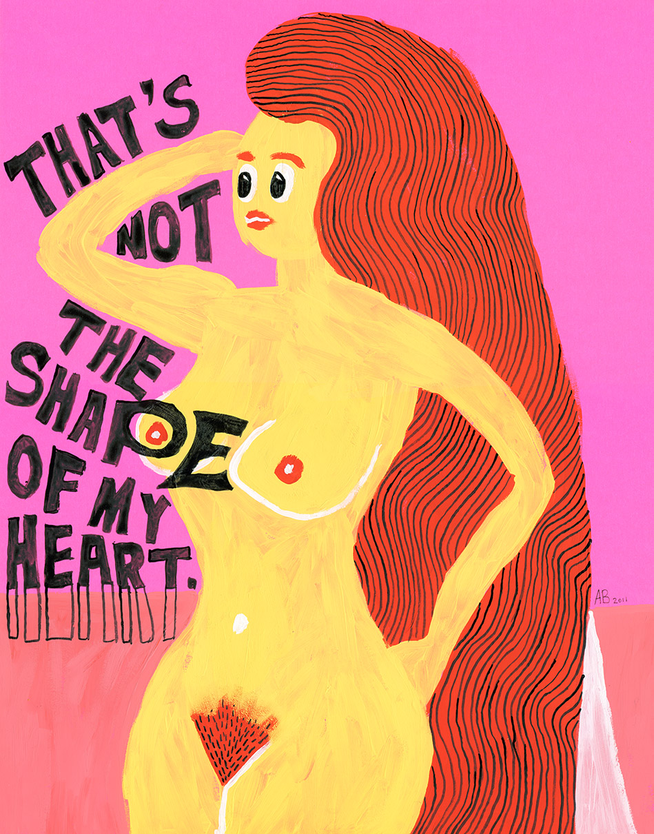 Thats Not The Shape Of My Heart - Opera di Ana Benaroya