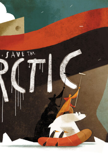 Save the arctic - Opera di Riccardo Guasco