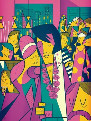 Elvis - Illustrazione di Ale Giorgini per Rock Motel