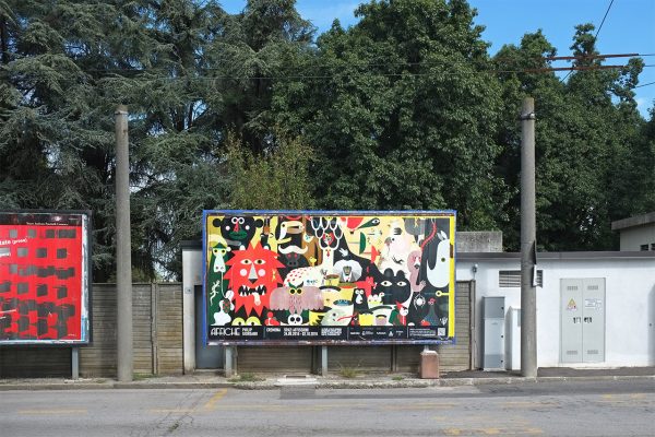 Affiche 2016 - Manifesto 6x3 metri con illustrazione di Philip Giordano