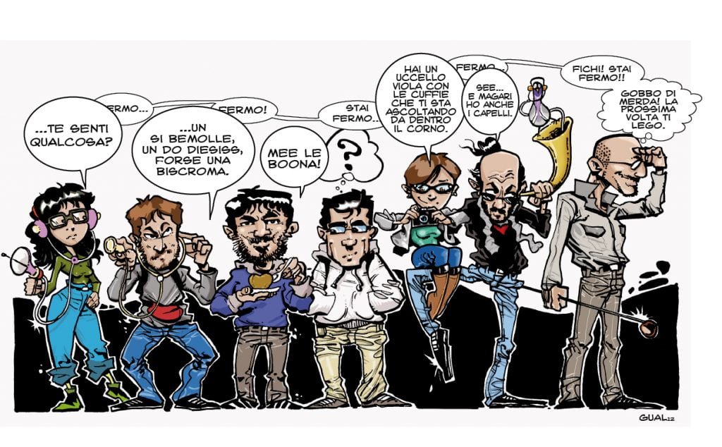 Wacky Race (illustrazione di Andrea Gualandri)