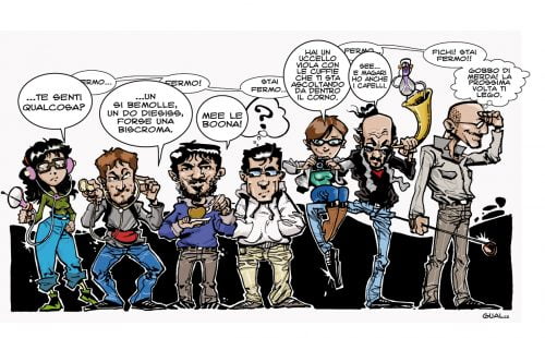 Wacky Race (illustrazione di Andrea Gualandri)