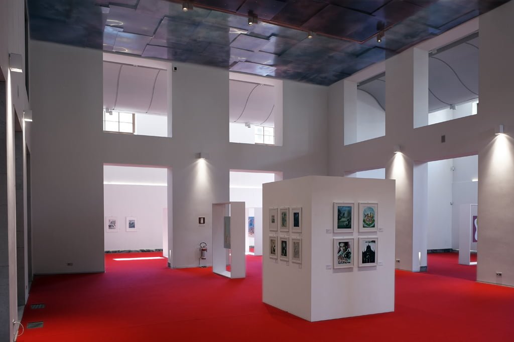 Allestimento di Aiuto mi sono perso (Cremona e provincia) al Museo del Violino di Cremona