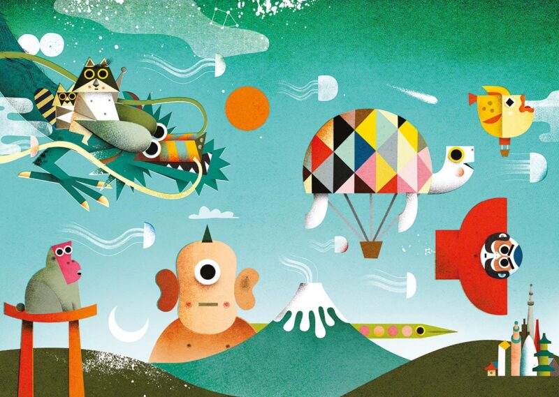 Philip Giordano - Tokyo winter season Tokyo winter season - Illustrazione di Philip Giordano