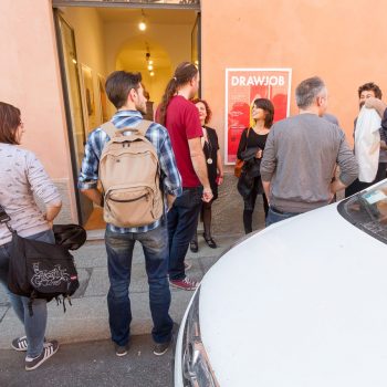 Drawjob - Inaugurazione della mostra
