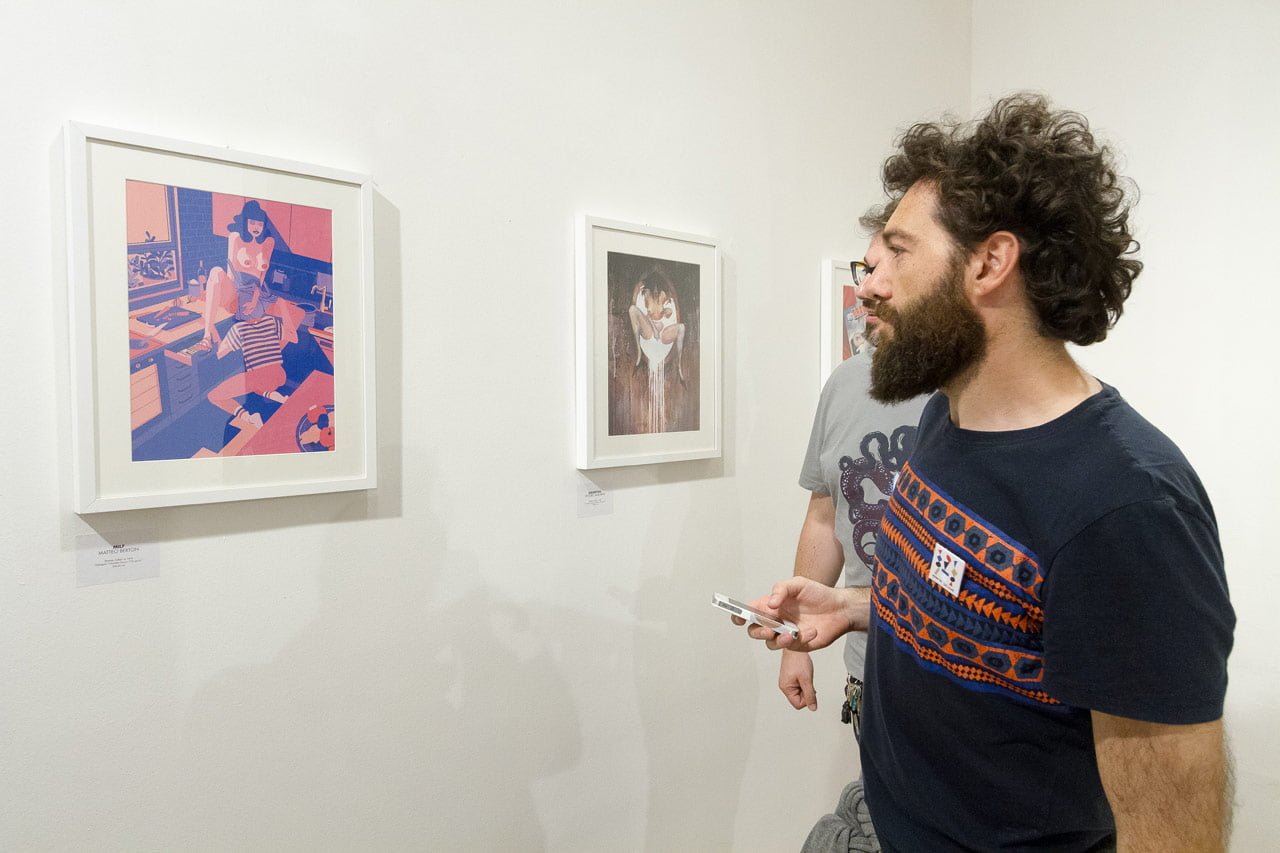 Drawjob - Inaugurazione della mostra