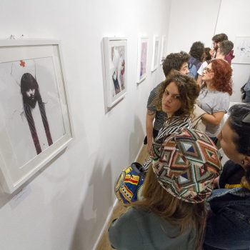 Drawjob - Inaugurazione della mostra