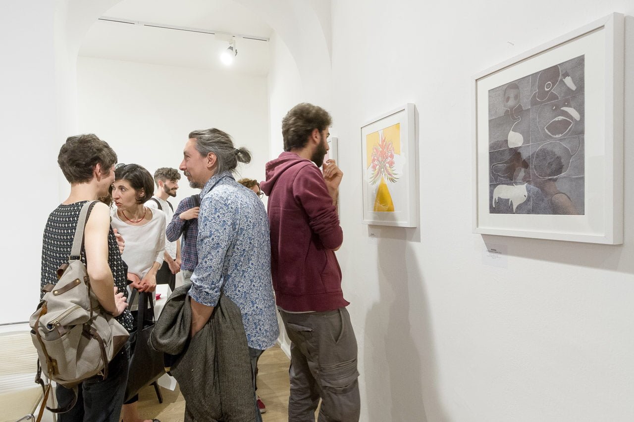 Drawjob - Inaugurazione della mostra