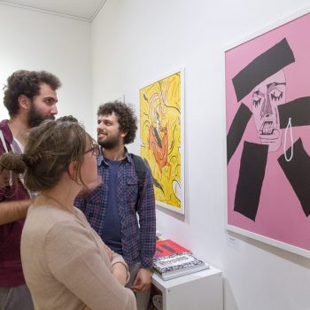 Drawjob - Inaugurazione della mostra