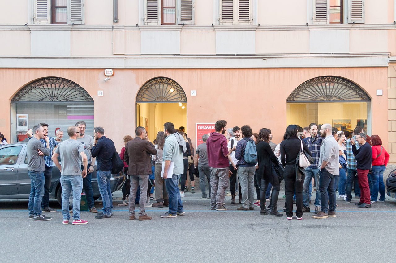 Drawjob - Inaugurazione della mostra