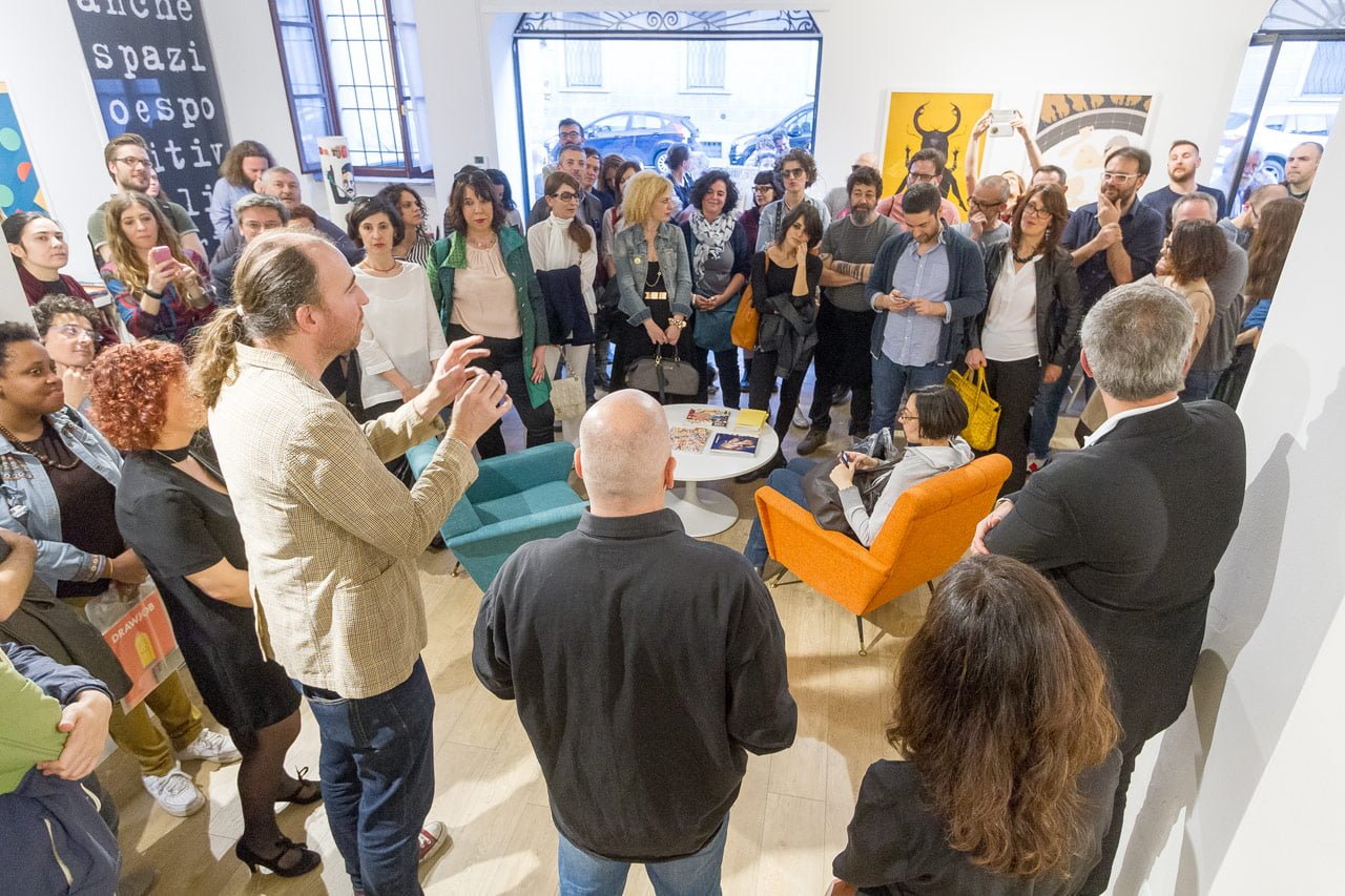 Drawjob - Inaugurazione della mostra