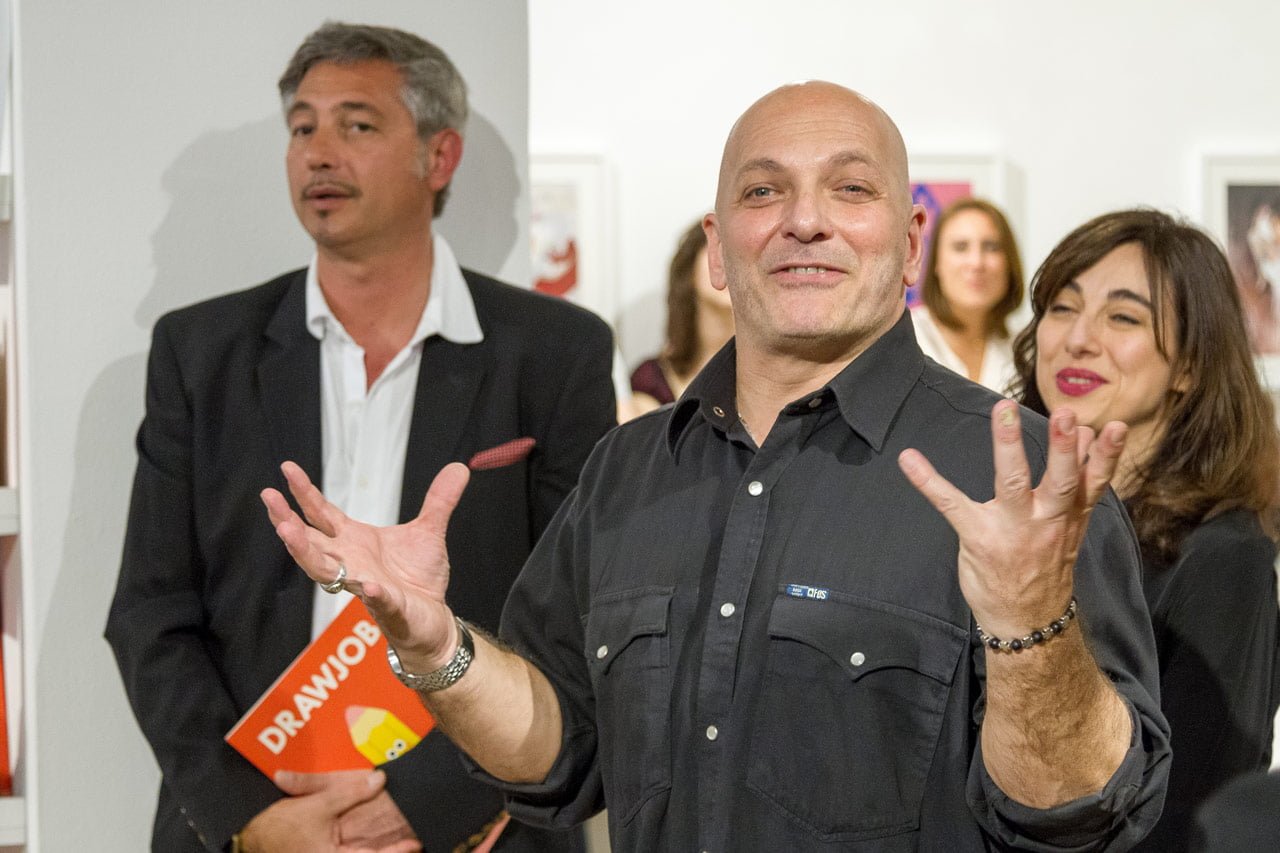 Drawjob - Inaugurazione della mostra