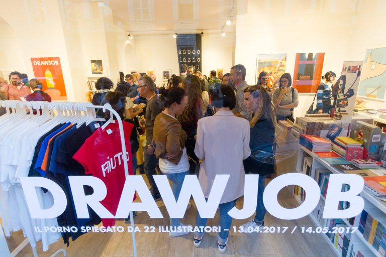 Drawjob - Inaugurazione della mostra