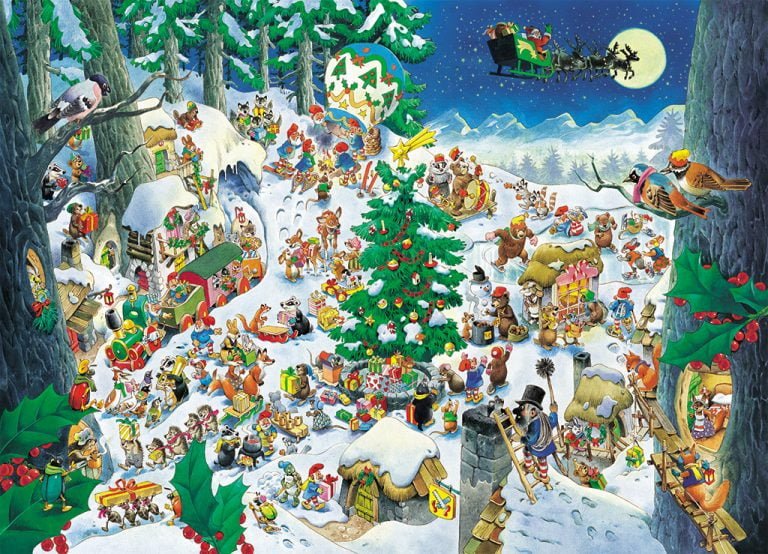 Natale - Illustrazione di Tony Wolf