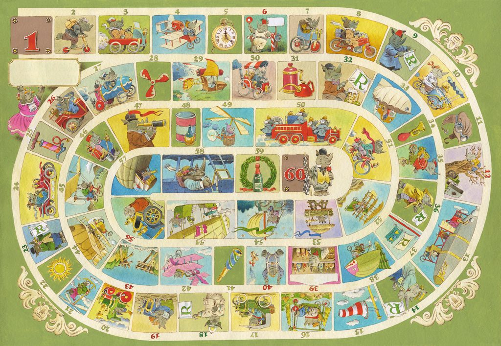 Tony Wolf - Il gioco dell'oca