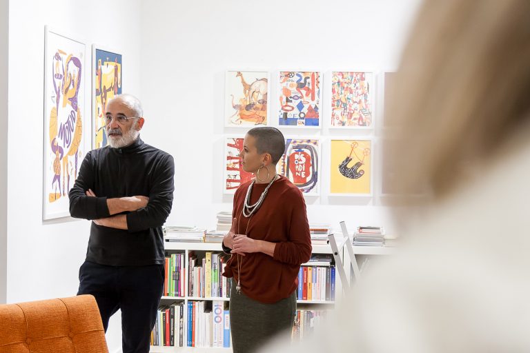Guido Scarabottolo presenta la mostra Disordine di Giulia Pastorino