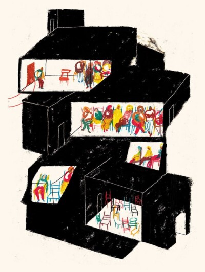 Attesa - Illustrazione di Giulia Pastorino Attesa - Illustrazione di Giulia Pastorino