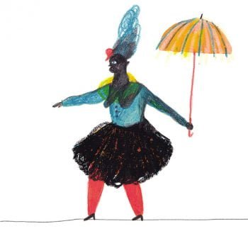 Il circo 02 - Illustrazione di Giulia Pastorino