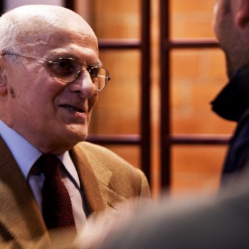 Tony Wolf alla mostra La saggezza popolare, Sala degli Alabardieri del Comune di Cremona (28 febbraio 2009, foto di Fabio Iaschi)