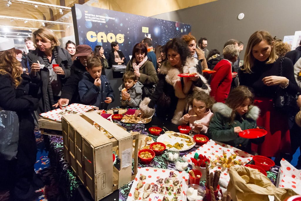 Caos - Inaugurazione della mostra