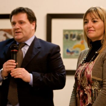 Carlo Malvezzi (vicesindaco di Cremona) e Jane Alquati (assessore del Comune di Cremona)
