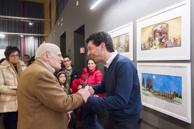 Tony Wolf e Gianluca Galimberti (sindaco di Cremona)
