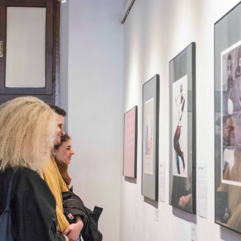 Inaugurazione della mostra Drawjob allo Studio d'arte Andromeda di Trento