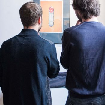 Inaugurazione della mostra Drawjob allo Studio d'arte Andromeda di Trento