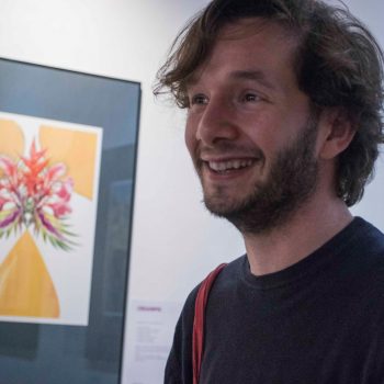 Inaugurazione della mostra Drawjob allo Studio d'arte Andromeda di Trento