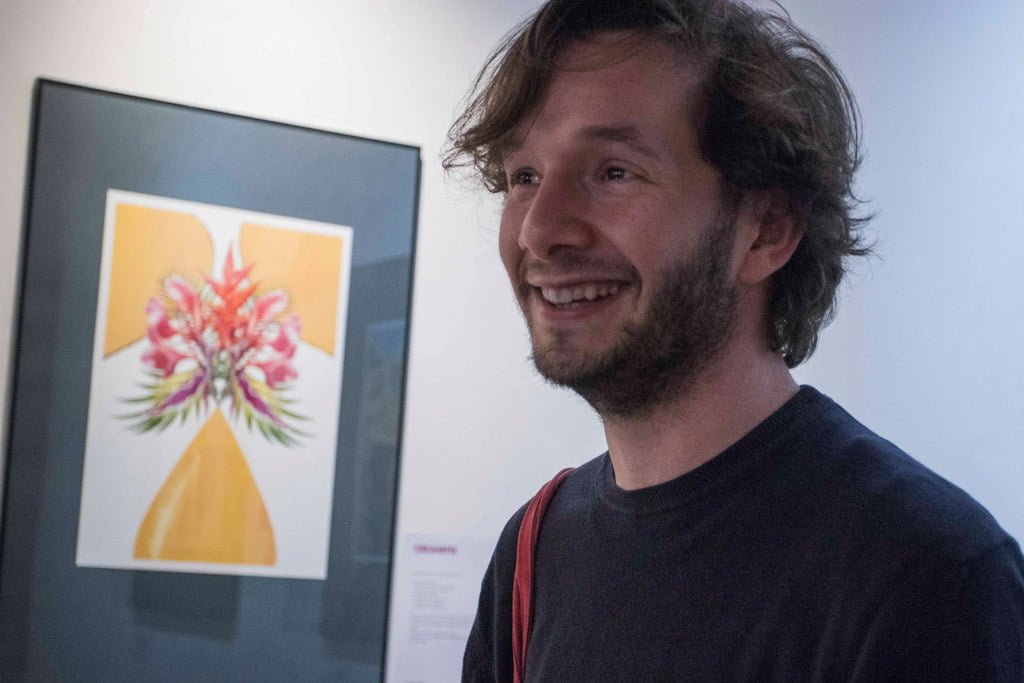 Inaugurazione della mostra Drawjob allo Studio d'arte Andromeda di Trento