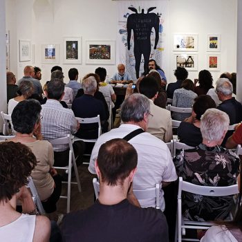 Il pubblico presente alla premiazione dell'ottava edizione del concorso di poesia
