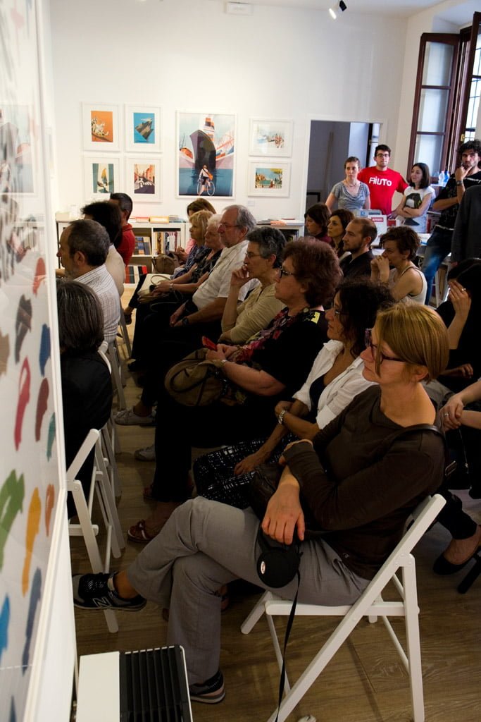 Il pubblico presente alla premiazione dell'ottava edizione del concorso di poesia