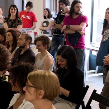 Il pubblico presente alla premiazione dell'ottava edizione del concorso di poesia