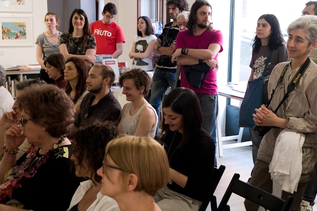 Il pubblico presente alla premiazione dell'ottava edizione del concorso di poesia