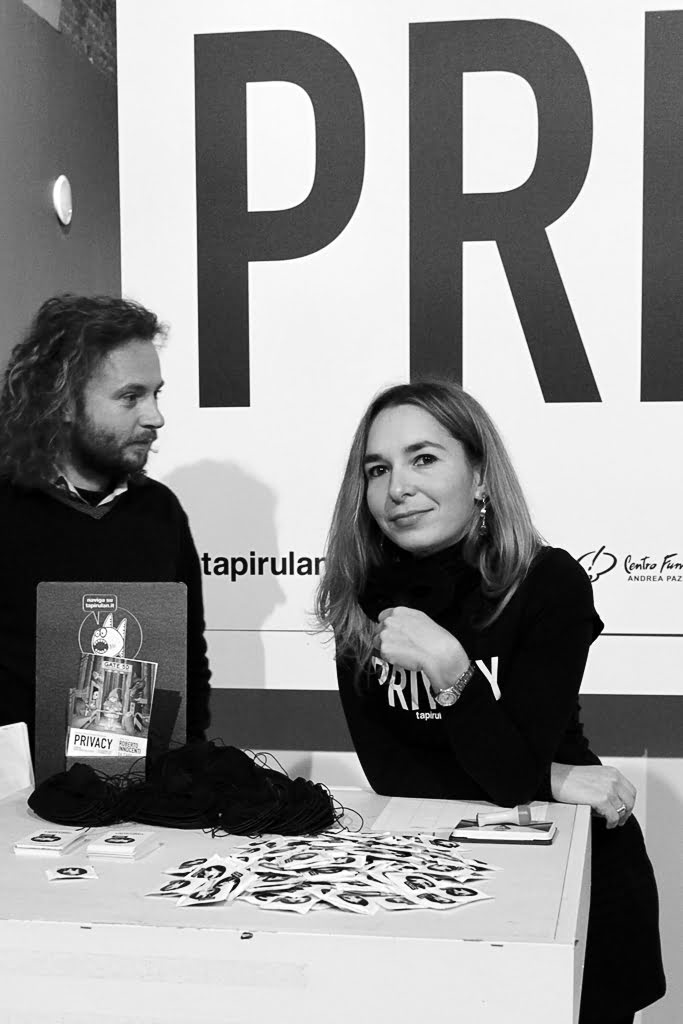Inaugurazione mostra Privacy e Da capo a piedi di Roberto Innocenti
