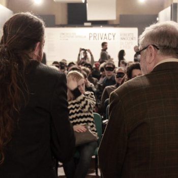 Inaugurazione mostra Privacy e Da capo a piedi di Roberto Innocenti