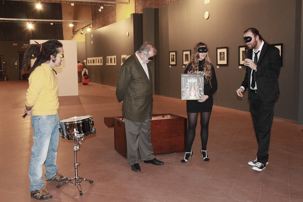 Inaugurazione mostra Privacy e Da capo a piedi di Roberto Innocenti