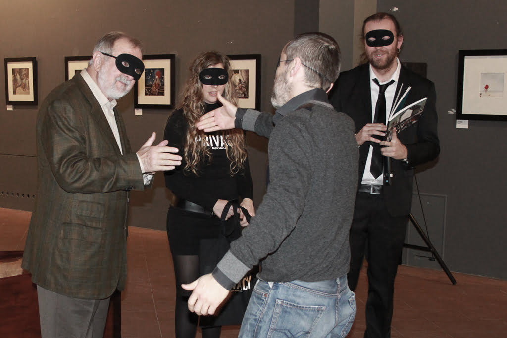 Inaugurazione mostra Privacy e Da capo a piedi di Roberto Innocenti