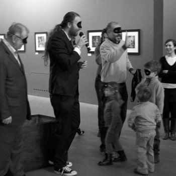 Inaugurazione mostra Privacy e Da capo a piedi di Roberto Innocenti