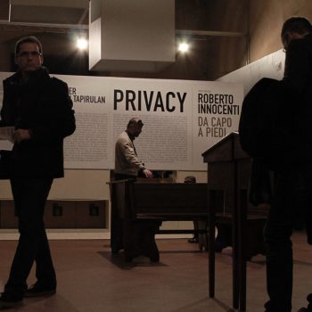 Inaugurazione mostra Privacy e Da capo a piedi di Roberto Innocenti