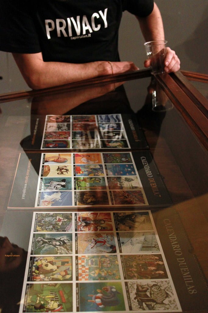 Inaugurazione mostra Privacy e Da capo a piedi di Roberto Innocenti