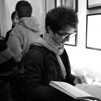 Inaugurazione Siesta ed Elogio della pigrizia di Guido Scarabottolo