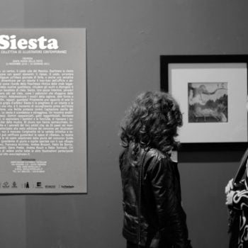 Inaugurazione Siesta ed Elogio della pigrizia di Guido Scarabottolo