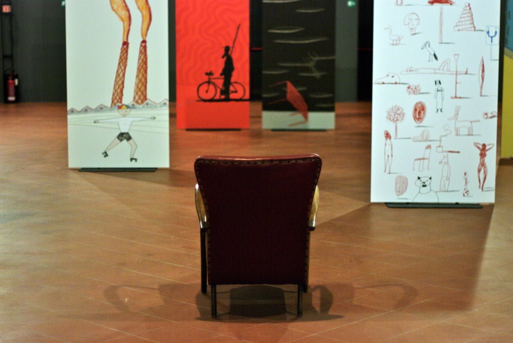 Inaugurazione Siesta ed Elogio della pigrizia di Guido Scarabottolo