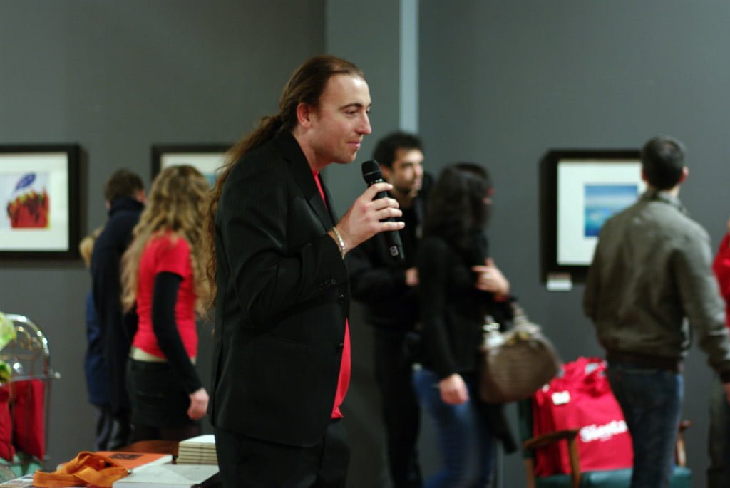 Inaugurazione Siesta ed Elogio della pigrizia di Guido Scarabottolo