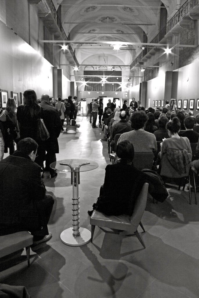 Inaugurazione Siesta ed Elogio della pigrizia di Guido Scarabottolo