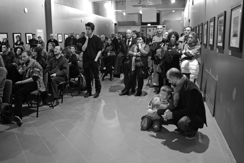 Inaugurazione Siesta ed Elogio della pigrizia di Guido Scarabottolo
