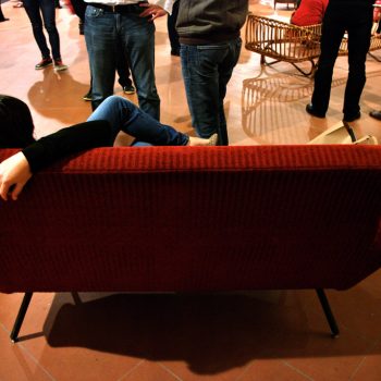 Inaugurazione Siesta ed Elogio della pigrizia di Guido Scarabottolo
