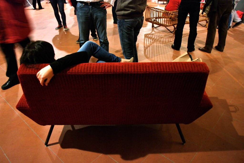 Inaugurazione Siesta ed Elogio della pigrizia di Guido Scarabottolo